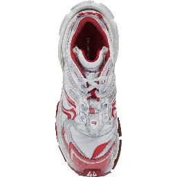 حذاء رياضي متعدد الألوان من رنر 2 بشعار بارز مصنوع من الشبك والنايلون للرجال