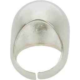Mia Metallic Ring in Silver Plated Bronze Woman