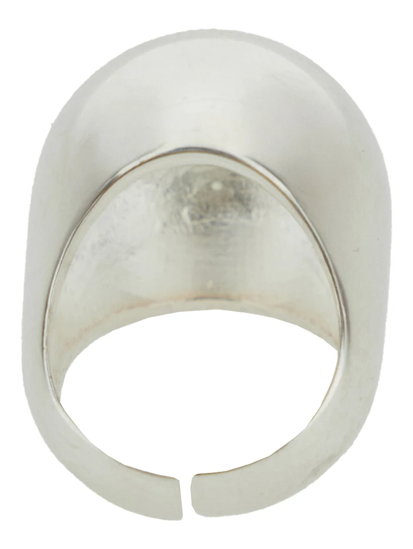 Mia Metallic Ring in Silver Plated Bronze Woman