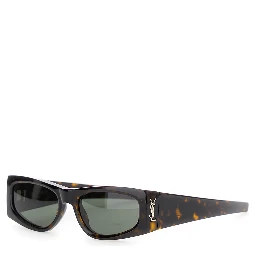 YSL SL M140 Brown Sunglasses with Cassandre in Tortoiseshell Acetate Woman