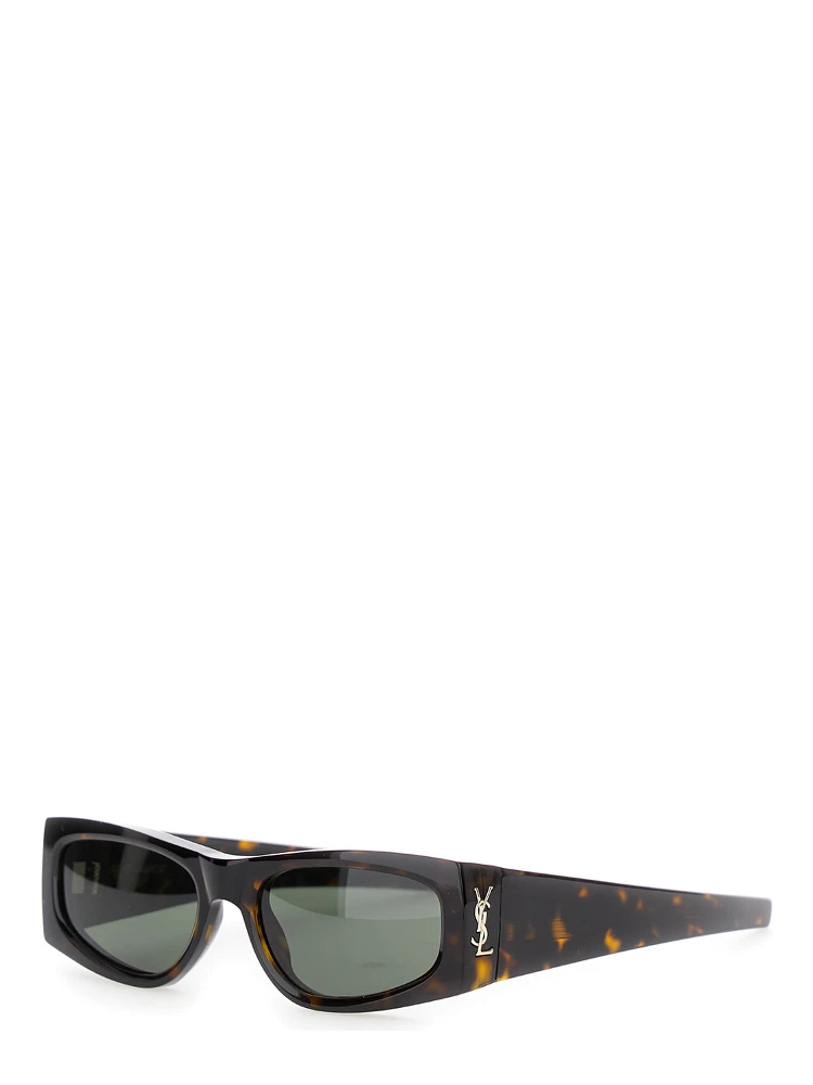 YSL SL M140 Brown Sunglasses with Cassandre in Tortoiseshell Acetate Woman