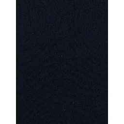 Blue Sweater with V Neck in Cashmere Woman