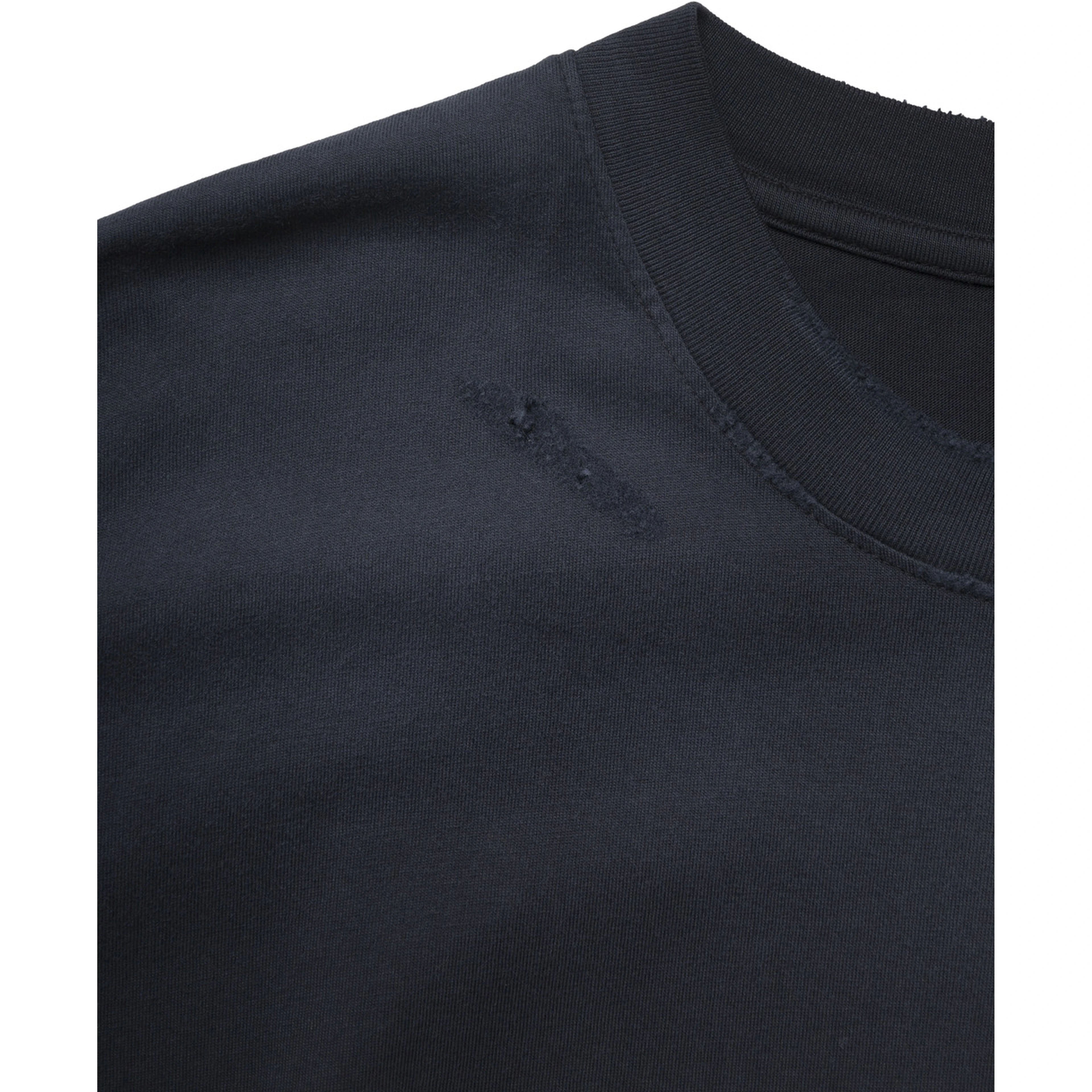 Black Crewneck T-Shirt with Cultura & Co Print in Jersey Man