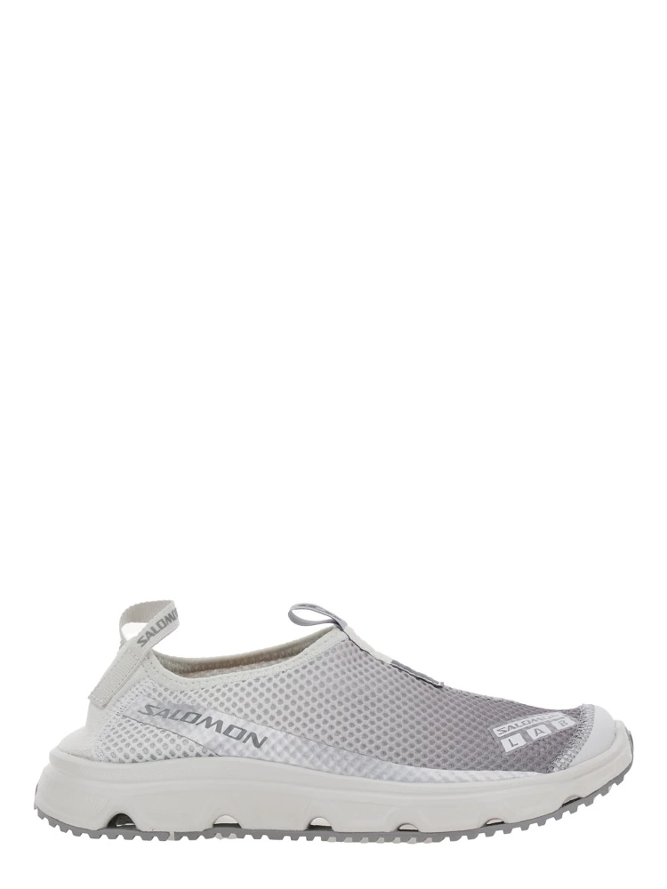 Rx Moc 3.0 Grey Sneakers with Mesh Design and Printed Logo on the Front and Side in Fabric Unisex