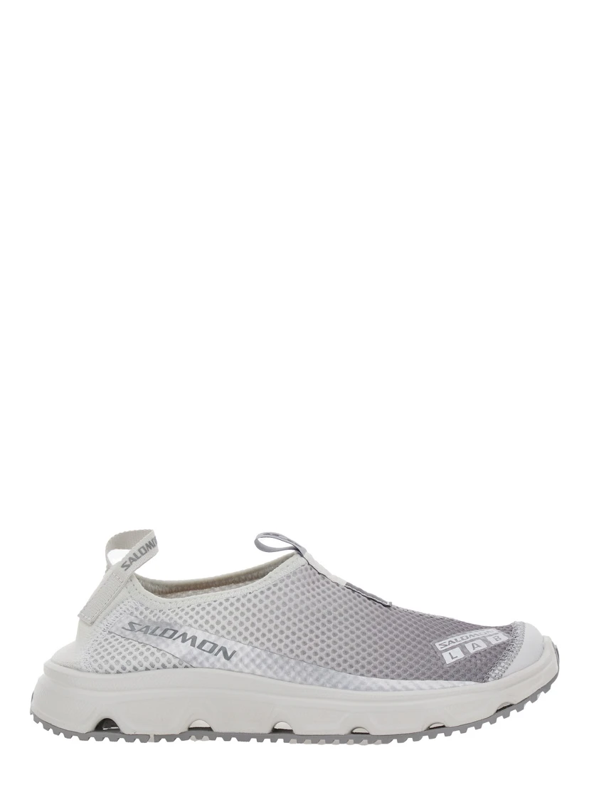 Rx Moc 3.0 Grey Sneakers with Mesh Design and Printed Logo on the Front and Side in Fabric Unisex