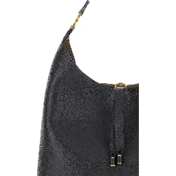 Marcie Black Shopper in Grainy Leather Woman