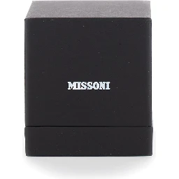 Multicolor Candle with Zigzag Motif in Porcelain