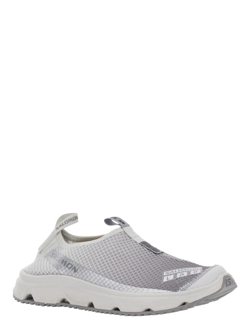 Rx Moc 3.0 Grey Sneakers with Mesh Design and Printed Logo on the Front and Side in Fabric Unisex