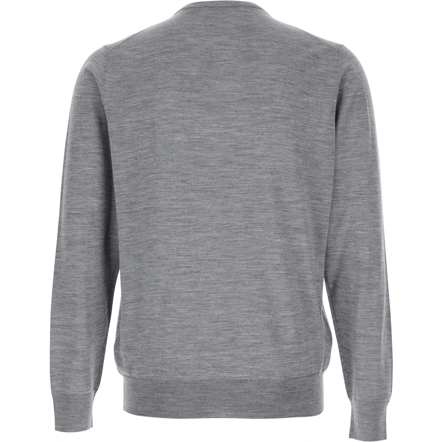 Grey Sweater in Wool Blend Man