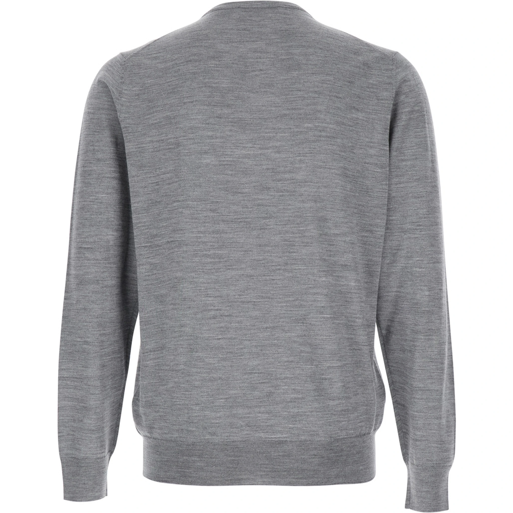 Grey Sweater in Wool Blend Man
