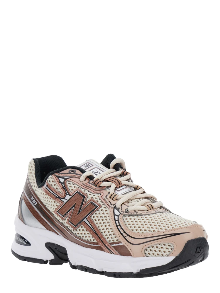 Multicolor Low Top Sneakers with Logo Patch on Side and Tongue and Perforated Panels in Tech Fabric Unisex alternative