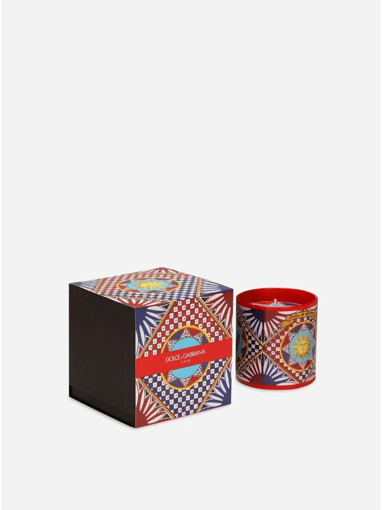 Wild Jasmine Scented Candle with Carretto Print alternative