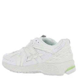 1906R White Sneaker with Mesh Design and Side Logo in Synthetic Fiber Unisex