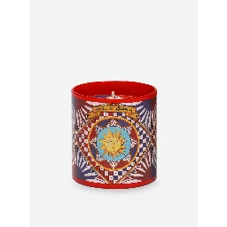 Wild Jasmine Scented Candle with Carretto Print