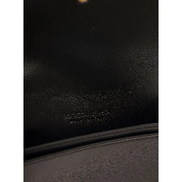 Cassette Black Business Card Case in Intreccio Leather Woman