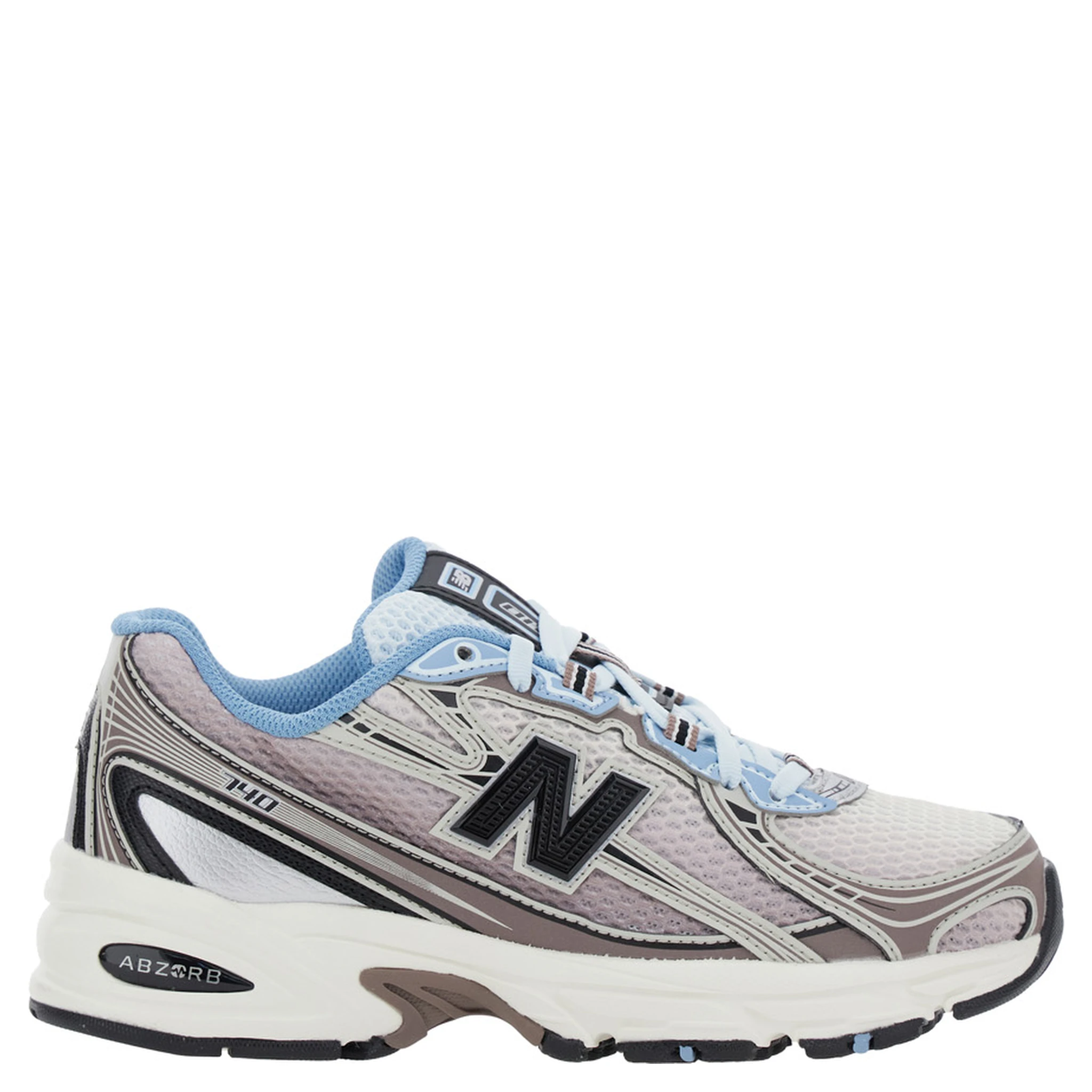 Multicolor Low Top Sneakers with Logo Patch on Side and Tongue and Perforated Panels in Tech Fabric Unisex