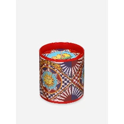 Wild Jasmine Scented Candle with Carretto Print