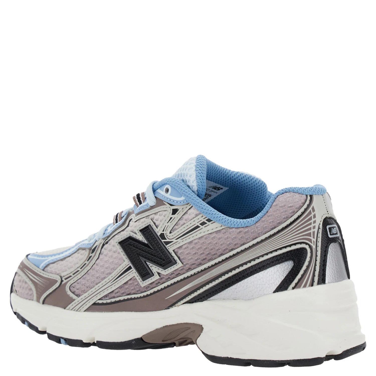 Multicolor Low Top Sneakers with Logo Patch on Side and Tongue and Perforated Panels in Tech Fabric Unisex