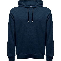 Gaudenzi Mans Blue Jersey Hoodie