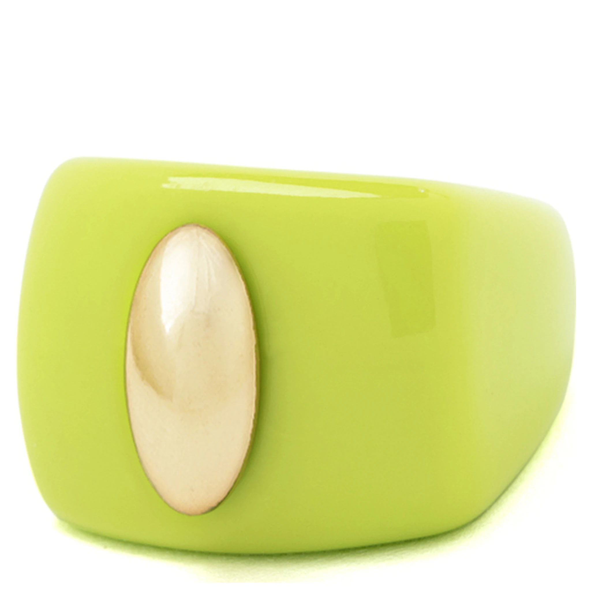 La Manso Womans Green Matcha Mochi Ring