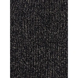 Grey Turtleneck Sweater with Ribbed Design in Wool Blend Woman