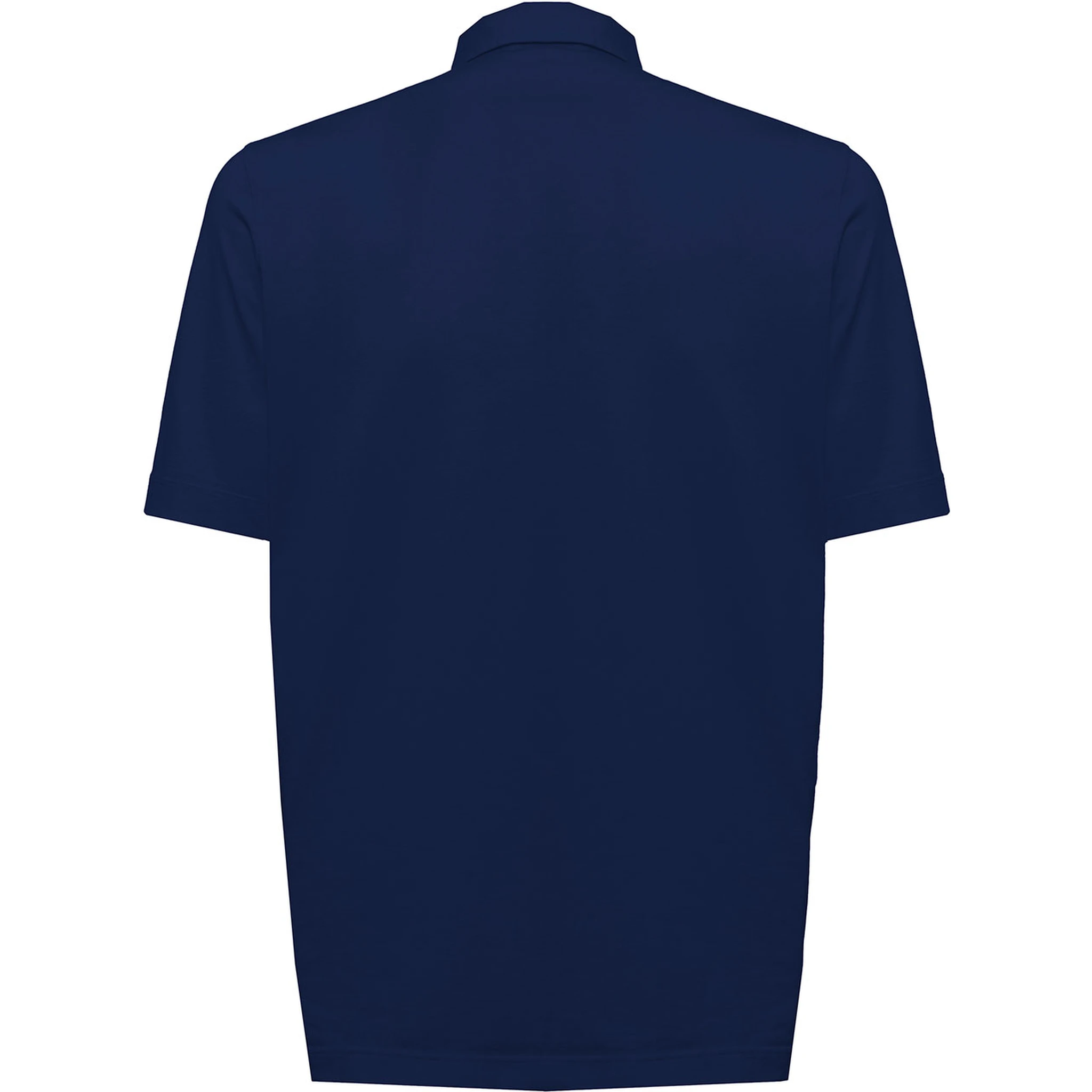Gaudenzi Mans Blue Cotton Polo Shirt