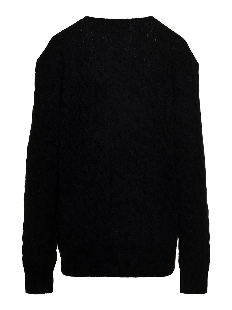 CABLE-KNIT WOOL-CASHMERE SWEATER alternative