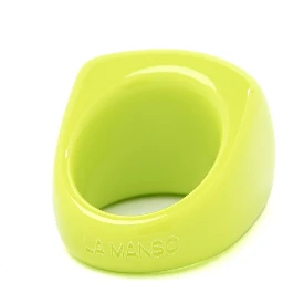 La Manso Womans Green Matcha Mochi Ring