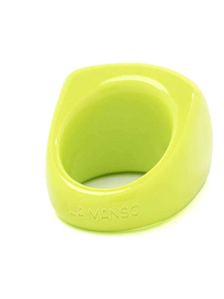 La Manso Womans Green Matcha Mochi Ring alternative