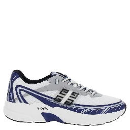 Nfinity-52 White Low Top Sneakers with 4G Logo on the Tongue and 4G Logo on the Side in Tech Fabric Man