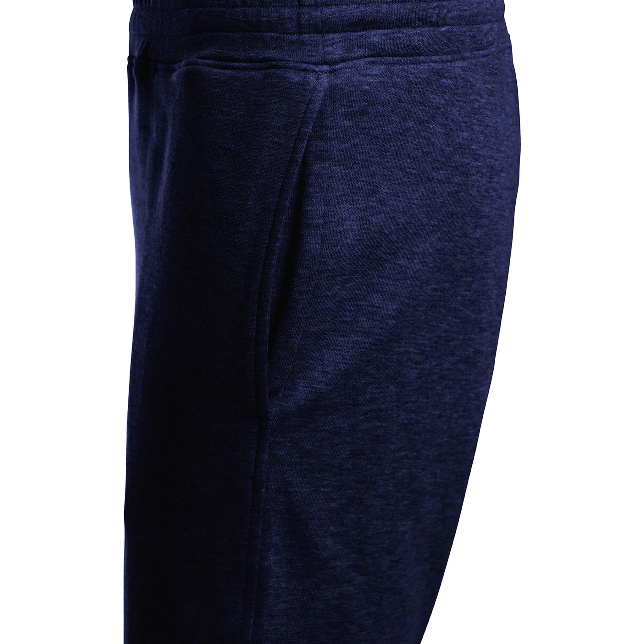 Blue Cotton Bermuda Shorts  with Drawstring