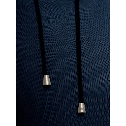 Gaudenzi Mans Blue Jersey Hoodie