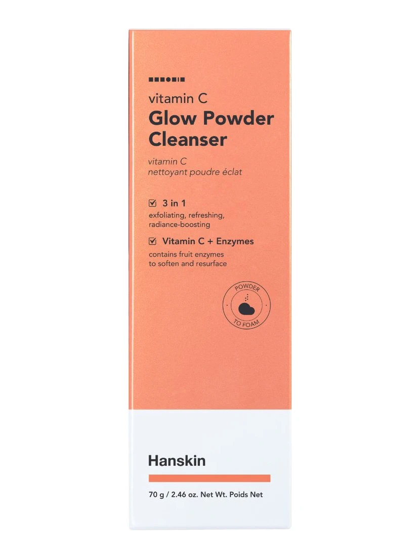 Face Clenser: Vitamin C Glow Powder Cleanser 70g