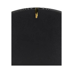 Florence Black Crossbody Bag with Magnetic Strap Closure in Leather Woman