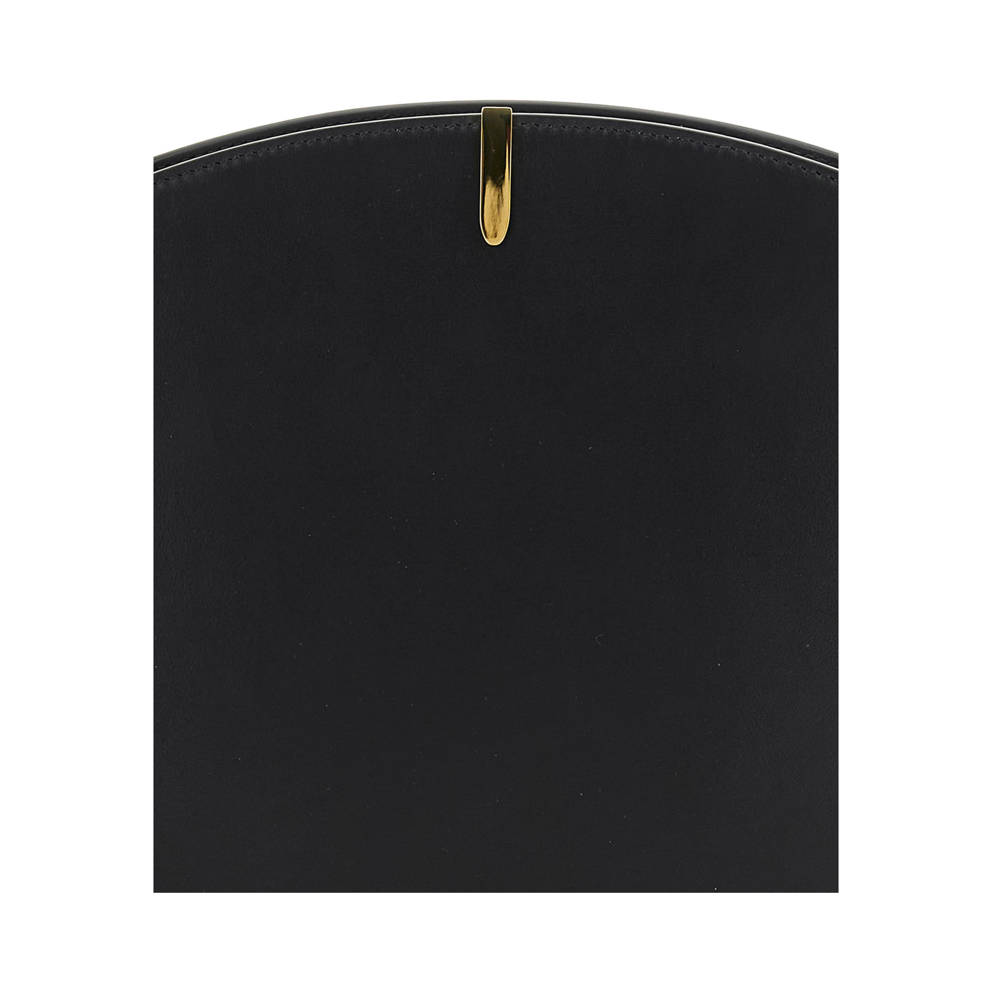 Florence Black Crossbody Bag with Magnetic Strap Closure in Leather Woman
