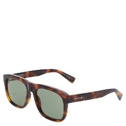 SL 558 Brown Sunglasses with Nylon Lenses and Squared Tortoiseshell Frame in Acetate Woman