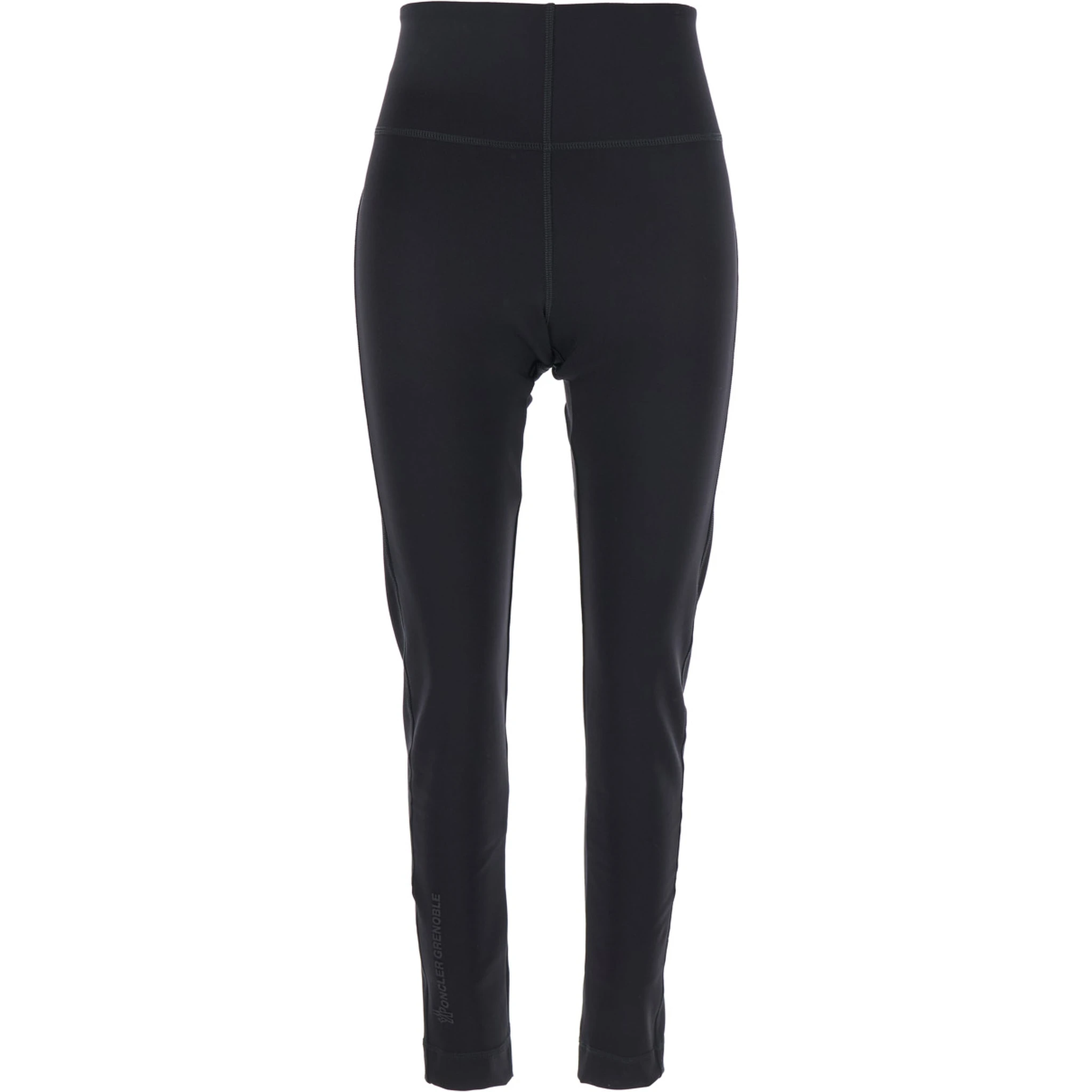 Black Leggings with Back Pocket in Tech Fabric Woman