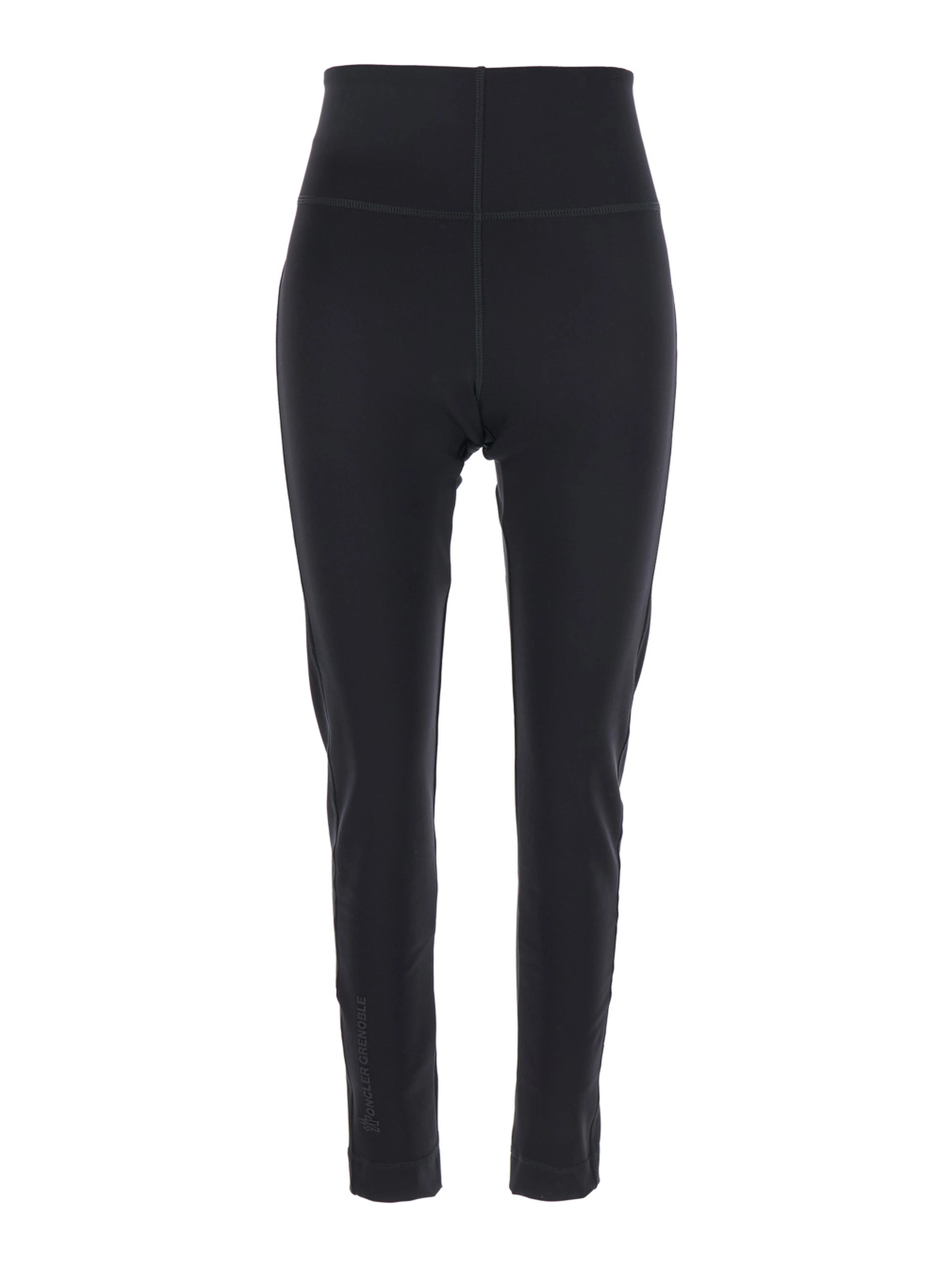 Black Leggings with Back Pocket in Tech Fabric Woman