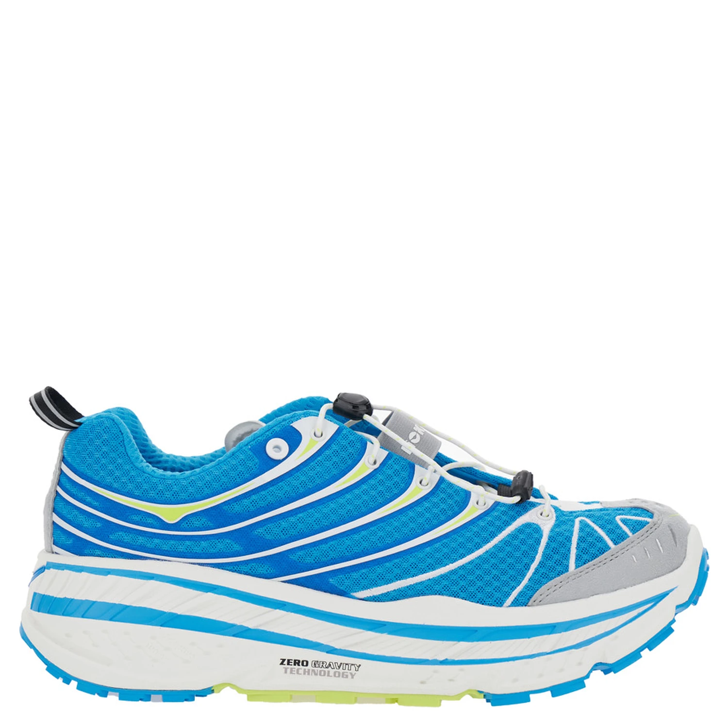 Stinson Evo OG Blue Sneakers with Insert Design and Drawstring Closure in Synthetic Fiber Unisex