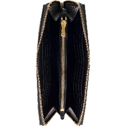 Black Intreccio Nappa Leather Wallet Bottega Veneta Woman