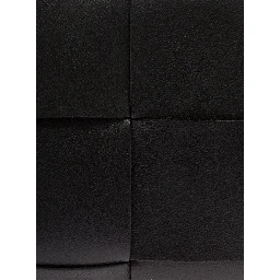 Black Intreccio Nappa Leather Wallet Bottega Veneta Woman