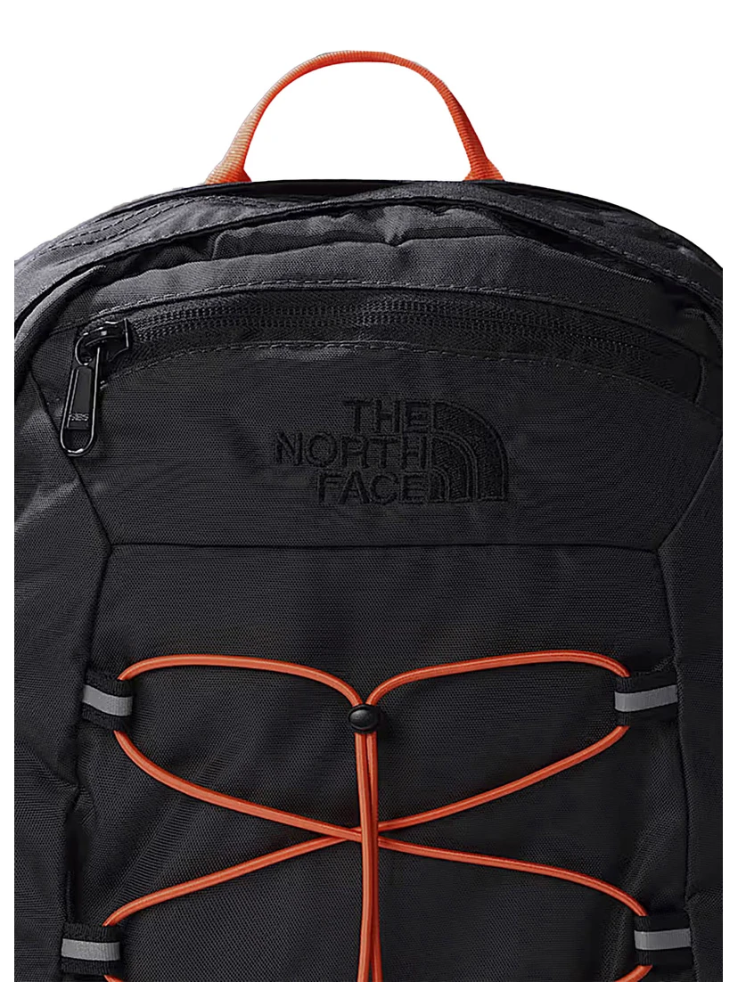 Borealis Classic Grey Backpack With Contrasting Logo Print in Tech Fabric Man