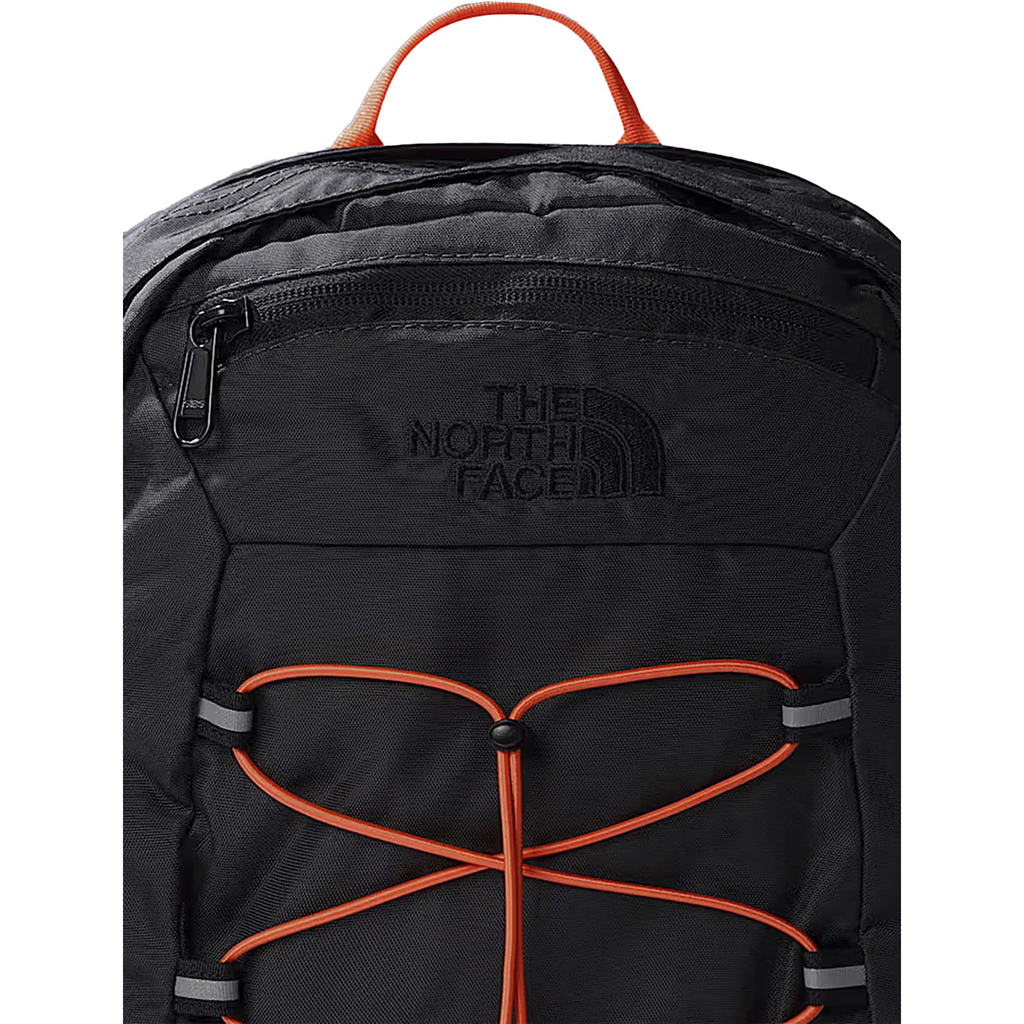 Borealis Classic Grey Backpack With Contrasting Logo Print in Tech Fabric Man