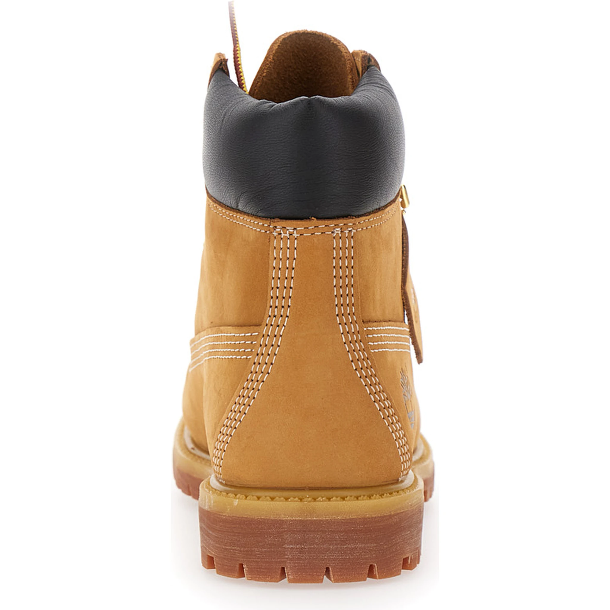 Beige Water-Proof Boots with Logo in Nubuck Leather Woman