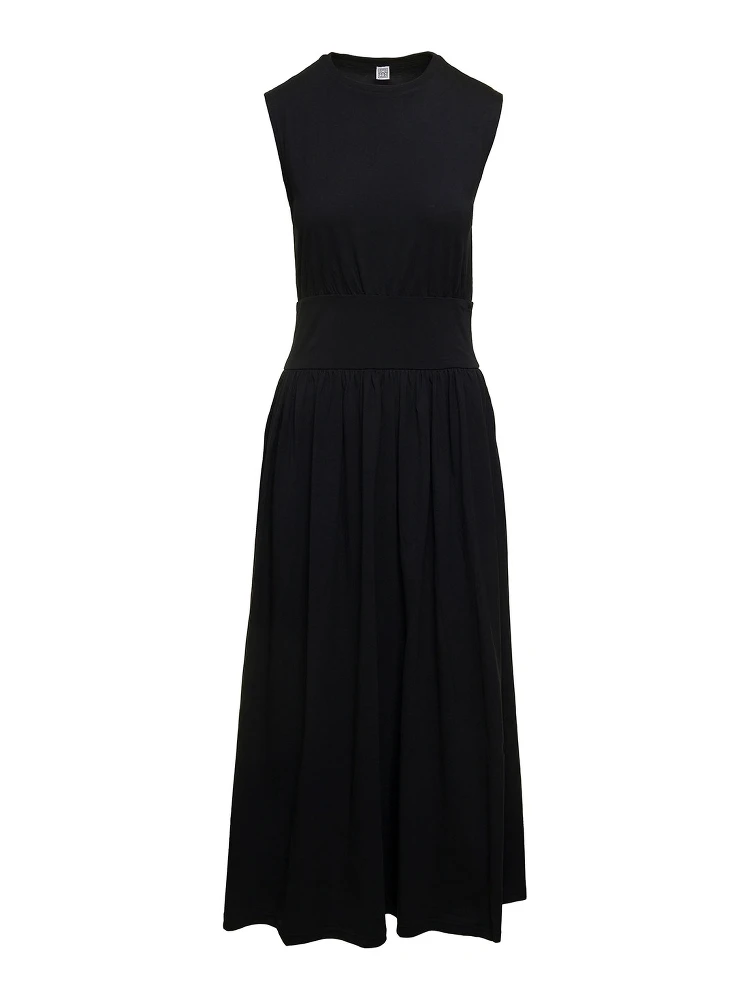 Sleeveless Cotton Tee Dress