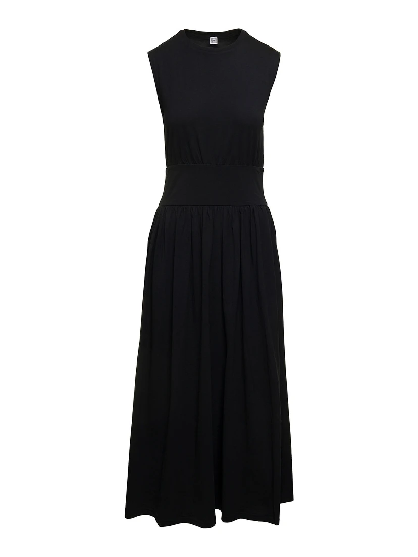 Sleeveless Cotton Tee Dress