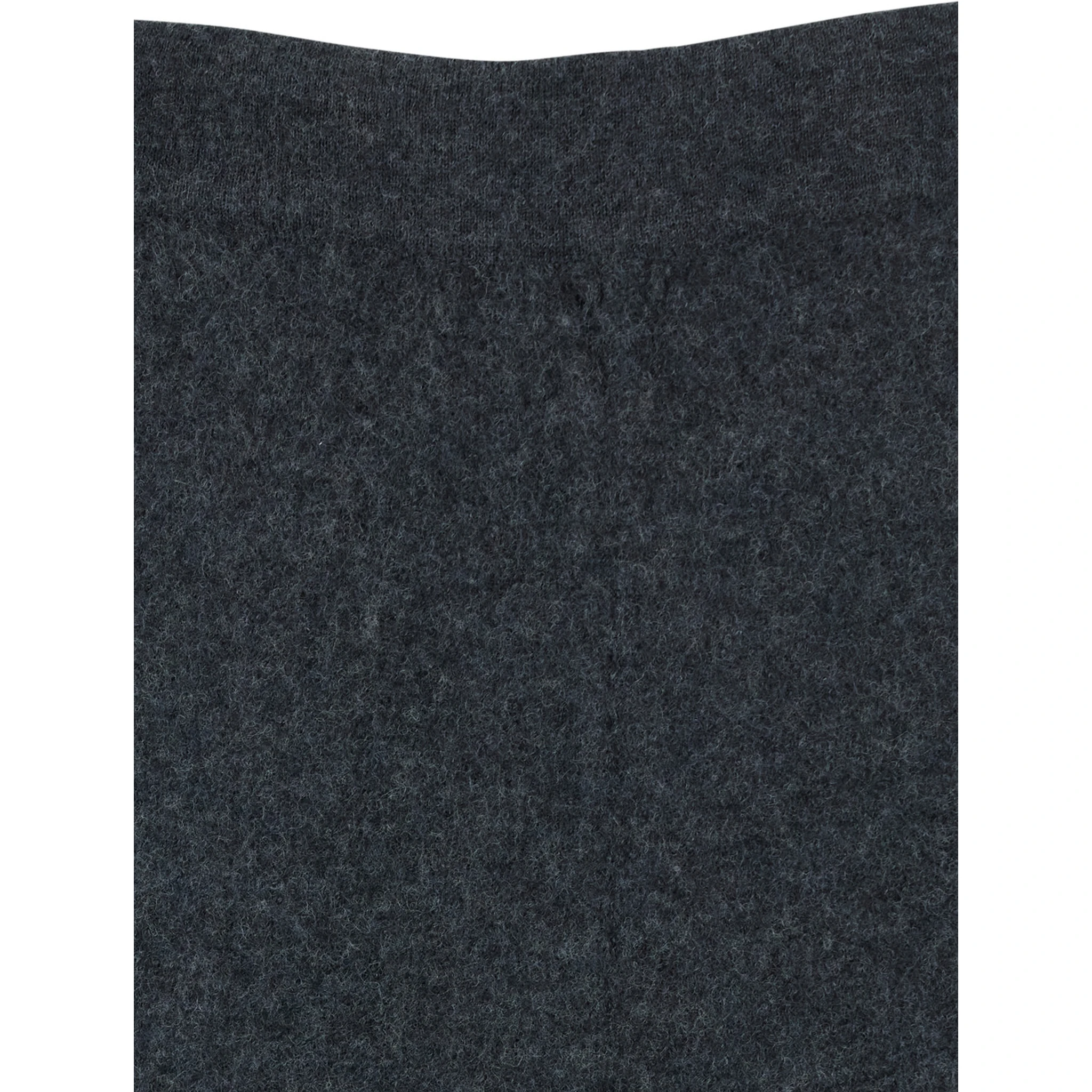 Grey Trousers with Back Pocket in Stretch Wool Woman