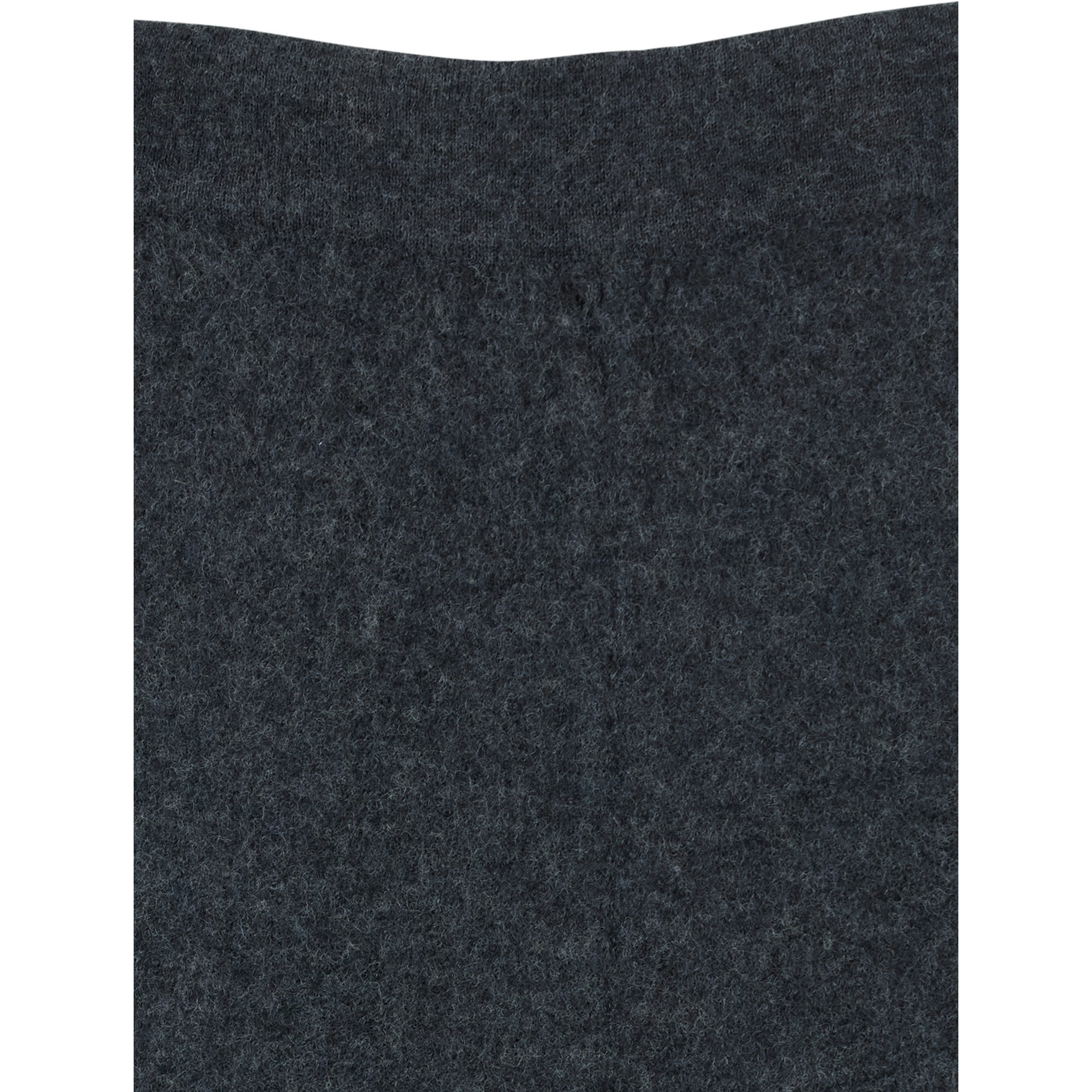 Grey Trousers with Back Pocket in Stretch Wool Woman