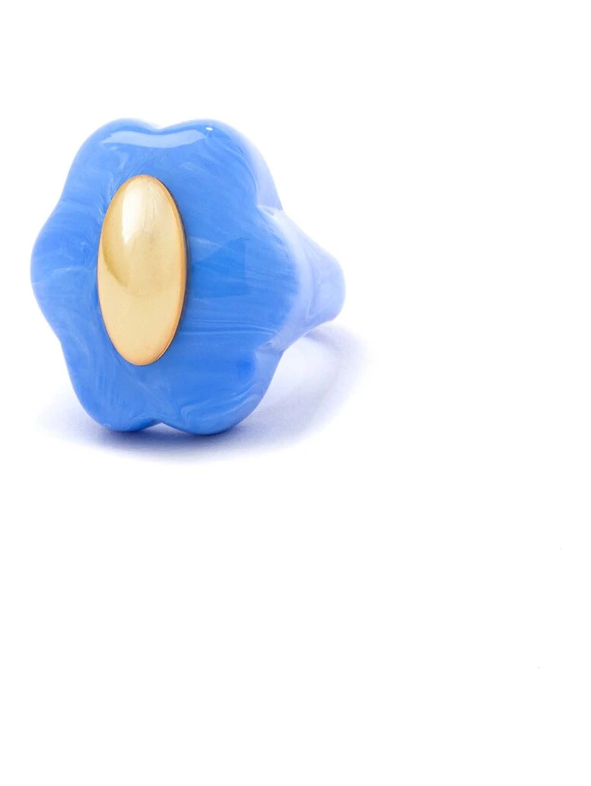 La Manso Womans Forever Young Blue Plastic Ring