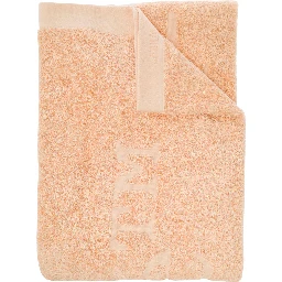 Bookish Orange Towel with Logo Print on the Front in Cotton